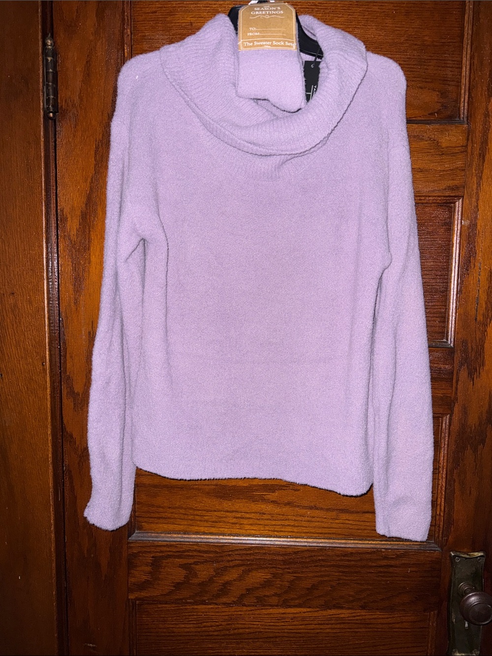 Small Tahari Sweater Sock Set